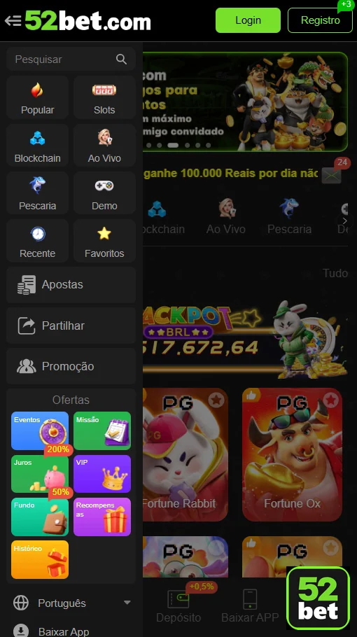 Prioridade no Jogo Responsável e Ético - 52bet.com